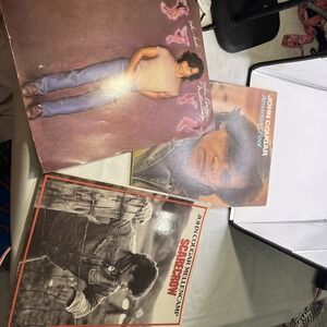 John Cougar Mellencamp Song Book Sheet Music Lot 3 American Fool Scarecrow uhhuh